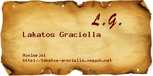 Lakatos Graciella névjegykártya